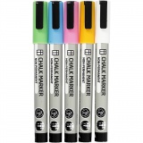 Kreidestifte, Strichstärke 1,2-3 mm, Kräftige Farben, 5 Stk/ 1 Pck