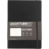 Notizbuch - Bullet Journal, A5, Dicke 2 cm, 206 , Schwarz, 1 Stk