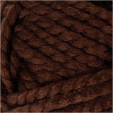 Fantasia Polyacryl-Wolle, L 35 M, Maxi, Braun, 50 g/ 1 Knäuel