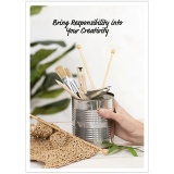 Inspirationsposter, Umweltverantwortung, 50x70, 29,7x42, 21x30 cm, 4 Stk/ 1 Pck