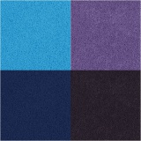 Stempelkissen, H 2 cm, Größe 3,5x3,5 cm, Blau, Himmelblau, Flieder, Violett, 4 Stk/ 1 Pck