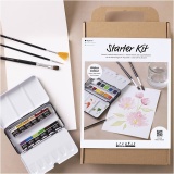 Starter Kreativ Set Aquarellfarben, 1 Pck