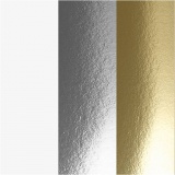 Plus Color Marker, L 14,5 cm, Strichstärke 1-2 mm, Gold, Silber, Naturweiß, 3 Stk/ 1 Pck, 5,5 ml