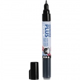 Plus Color Marker, L 14,5 cm, Strichstärke 0,7 mm, Schwarz, 5,5 ml, 1 Stk