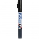 Plus Color Marker, L 14,5 cm, Strichstärke 0,7 mm, Schwarz, 5,5 ml, 1 Stk