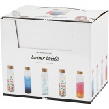 Wasserflasche, H 22 cm, D 6,7 cm, 500 ml, 12 Stk/ 1 Pck