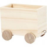 Spielzeug-Zugwagen, H: 8 cm, L: 9,5 cm, B: 6,5 cm, 1 Stk
