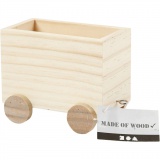 Spielzeug-Zugwagen, H 8 cm, L 9,5 cm, B 6,5 cm, 1 Stk