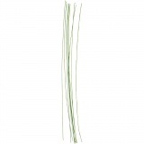 Blumendraht, L 30 cm, D 0,6 mm, Grün, 20 Stk/ 1 Pck