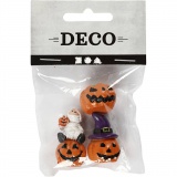 Miniatur-Figuren, H 1,5-3,5 cm, L 2 cm, B 2 cm, 3 Stk/ 1 Pck