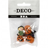 Miniatur-Figuren, H 1,5-3,5 cm, L 2 cm, B 2 cm, 3 Stk/ 1 Pck