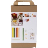 Starter Kreativ Set Krepppapier, 105 g, Sortierte Farben, 1 Pck