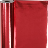 Geschenkpapier, B 50 cm, 65 g, Rot, 100 m/ 1 Rolle