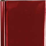 Geschenkpapier, B 50 cm, 65 g, Rot, 4 m/ 1 Rolle