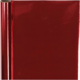 Geschenkpapier, B 50 cm, 65 g, Rot, 4 m/ 1 Rolle