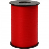 Geschenkband, B 10 mm, Matt, Rot, 250 m/ 1 Rolle