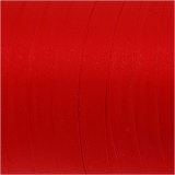 Geschenkband, B 10 mm, Matt, Rot, 250 m/ 1 Rolle