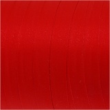 Geschenkband, B 10 mm, Matt, Rot, 250 m/ 1 Rolle