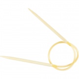 Rundstricknadel, L 40 cm, Größe 5 mm, 1 Stk