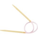 Rundstricknadel, L 40 cm, Größe 6 mm, 1 Stk