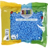 Bügelperlen, Größe 5x5 mm, Lochgröße 2,5 mm, medium, Blau (32238), 6000 Stk/ 1 Pck