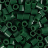 Bügelperlen, Größe 5x5 mm, Lochgröße 2,5 mm, medium, Grün (32230), 6000 Stk/ 1 Pck