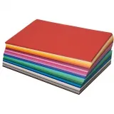 Papier zum Ausschneiden - Farben Ton in Ton, A4, 130 g, 20x25 Bl. sort., 500 Bl./ 1 Pck