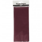 Seidenpapier, Blatt 50x70 cm, 14 g, Bordeaux, 10 Bl./ 1 Pck