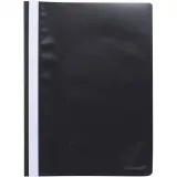 Plastik-Schnellhefter, A4, Schwarz, 50 Stk/ 1 Pck