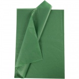 Seidenpapier, Blatt 50x70 cm, 17 g, Grün, 10 Bl./ 1 Pck