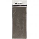 Seidenpapier, Blatt 50x70 cm, 14 g, Dunkelgrau, 10 Bl./ 1 Pck