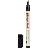edding EcoLine Marker 25, 25, Strichstärke 1 mm, Schwarz, 1 Stk