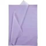 Seidenpapier, Blatt 50x70 cm, 17 g, Helllila, 25 Bl./ 1 Pck