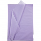 Seidenpapier, Blatt 50x70 cm, 17 g, Helllila, 10 Bl./ 1 Pck