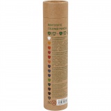 edu Green Jumbo-Buntstifte, Mine 5 mm, Sortierte Farben, 12 Stk/ 1 Pck