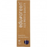 edu Green Jumbo-Buntstifte, Mine 5 mm, Violett, 10 Stk/ 1 Pck