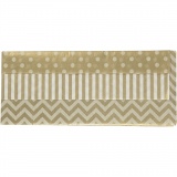 Seidenpapier, Blatt 50x70 cm, 17 g, Gold, 6 Bl./ 1 Pck