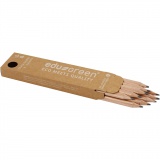 edu Green Jumbo-Bleistift, B, 10 Stk/ 1 Pck