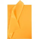 Seidenpapier, Blatt 50x70 cm, 17 g, Gelb, 25 Bl./ 1 Pck