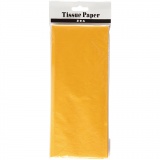 Seidenpapier, Blatt 50x70 cm, 17 g, Gelb, 10 Bl./ 1 Pck
