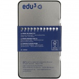 edu Zeichenstifte, B,2B,4B,5B,6B,8B,9B,HB,H,2H,3H,4H, 12 Stk/ 1 Pck