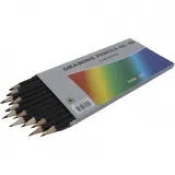 Zeichenstifte, B,2B,4B,5B,6B,8B,9B,HB,H,2H,3H,4H, 12 Stk/ 1 Pck