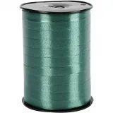 Kräuselband, B 10 mm, Glänzend, Grün, 250 m/ 1 Rolle