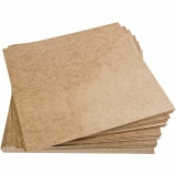 Masonit-Platten, Größe 30x30x0,25 cm, 20 Stk/ 1 Pck