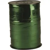 Kräuselband, B 10 mm, Glänzend,Metallic, Grün, 250 m/ 1 Rolle