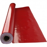 Wachstuch-Tischdecke, B 140 cm, Rot, 1 lfm