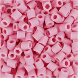 NABBI BioBeads, Größe 5x5 mm, Lochgröße 2.5 mm, medium, Rosa, 3000 Stk/ 1 Pck