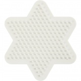 NABBI BioBeads Steckplatte, Stern, Größe 9,8x9,8 cm, medium, 1 Stk