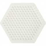 NABBI BioBeads Steckplatte, Sechseckig, Größe 8,5x8,5 cm, medium, 1 Stk
