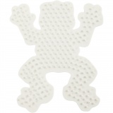 NABBI BioBeads Steckplatte, Frosch, Größe 10x12 cm, 1 Stk